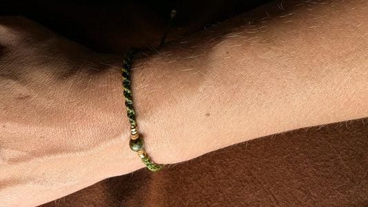 FOREST WALK | Customizable Macrame Bracelet