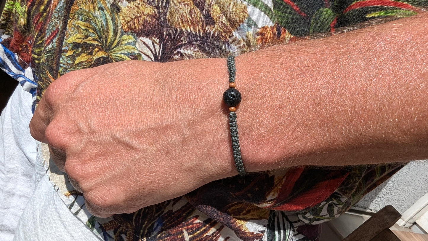 LOVEBIRDS | A Matching Bracelet Set – Lava & Jade V01