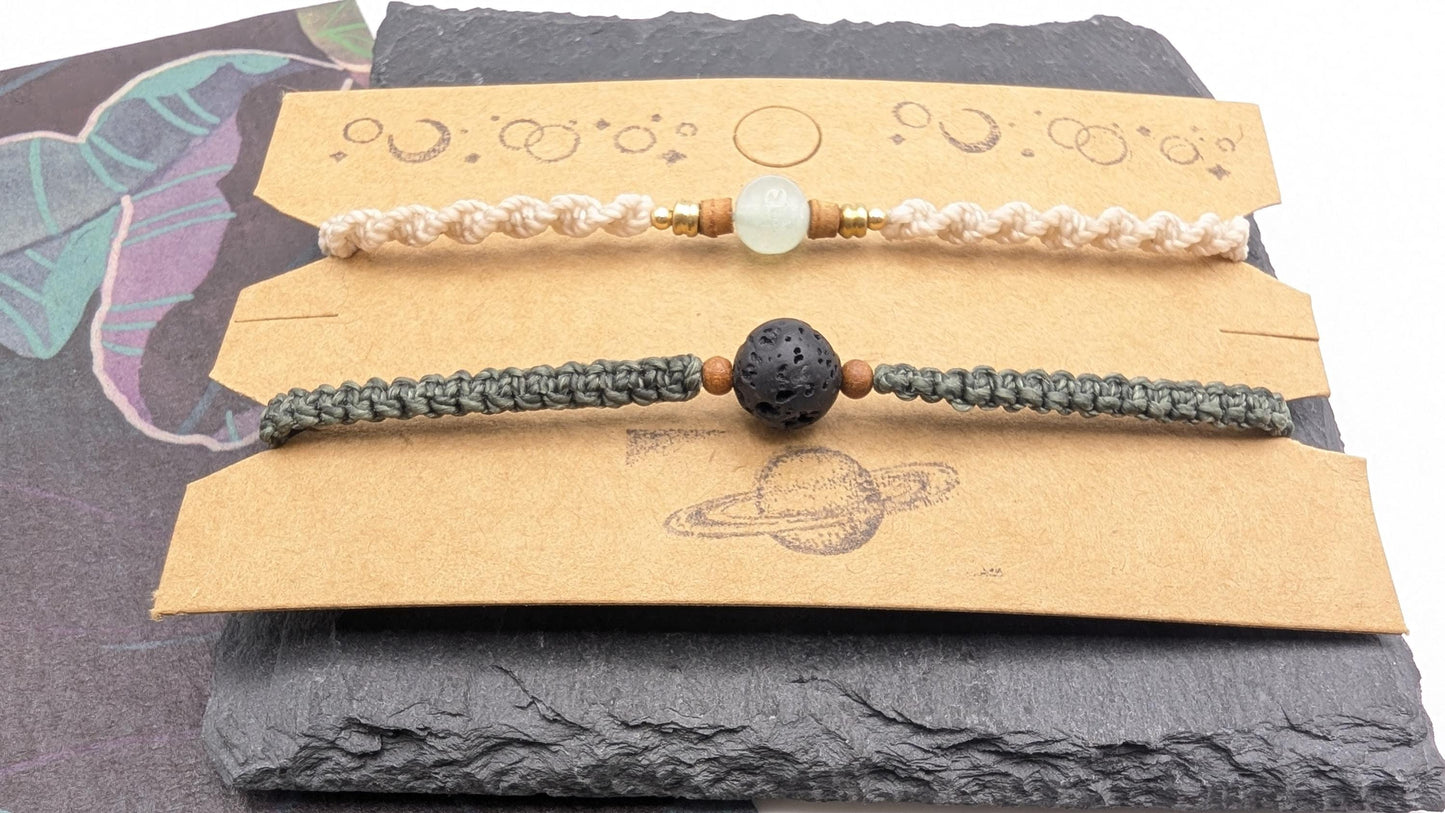 LOVEBIRDS | A Matching Bracelet Set – Lava & Jade V01