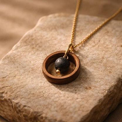 TWO OF A KIND | Matching Acorn Cap Necklace Set