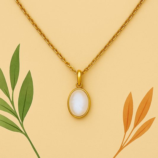 Z | BLOSSOM | Moonstone Necklace
