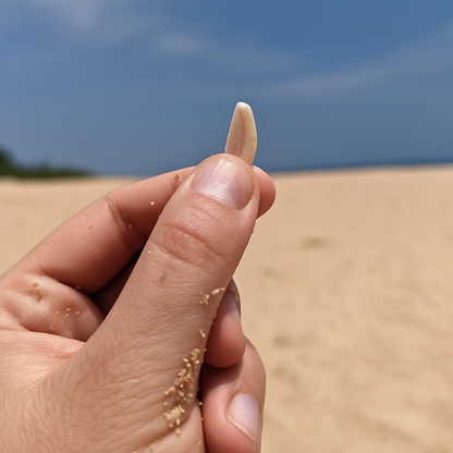 ### SRI LANKA BEACH | Cowrie Fragment Necklace