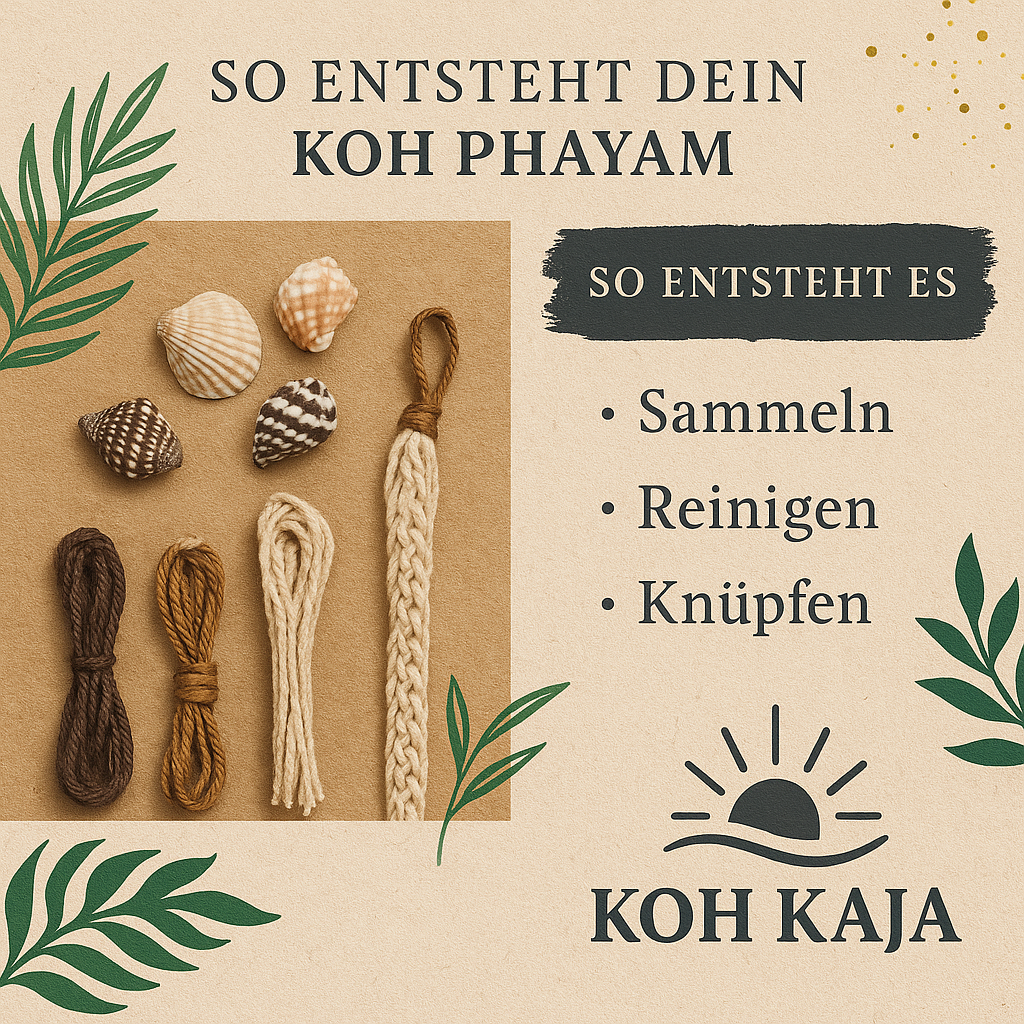 ### KOH PHAYAM | Macrame Shell Bracelet