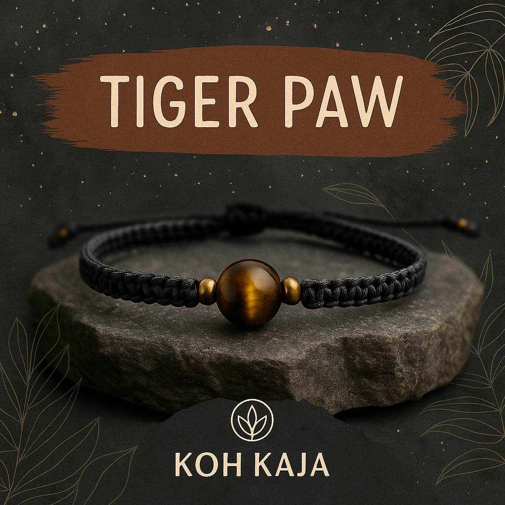 ROOTS | Tiger Eye Macrame Bracelet