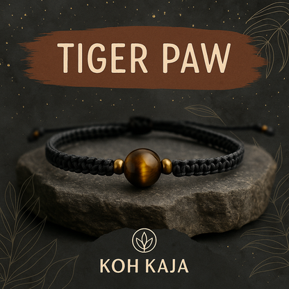 ROOTS | Tiger Eye Macrame Bracelet