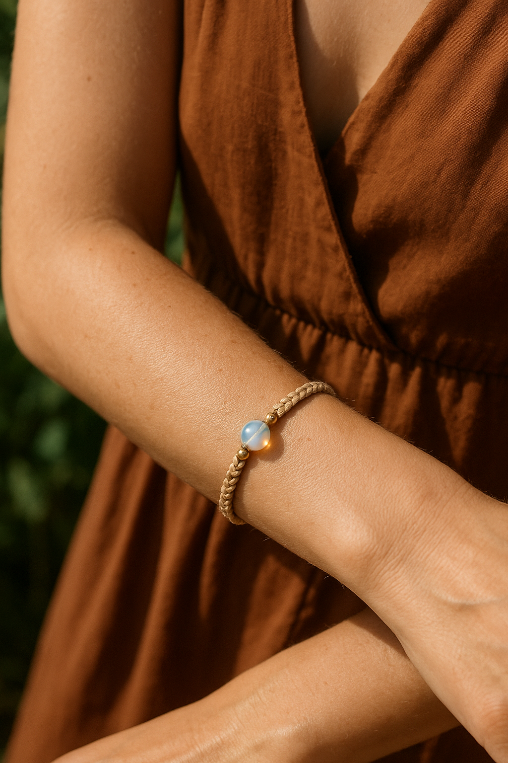 PLANET | Moonstone Opalite Bracelet