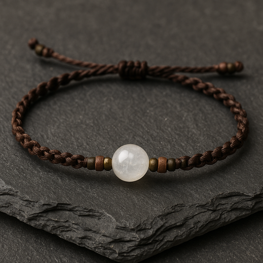 PLANET WOOD | Calcit Macrame Bracelet