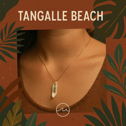 ### SRI LANKA BEACH | Cowrie Fragment Necklace