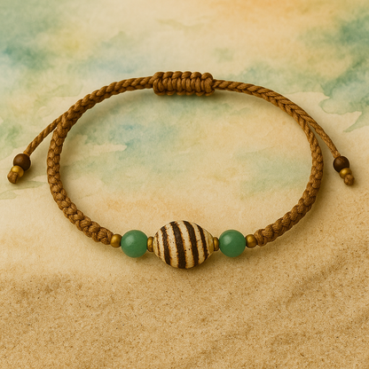 ### KOH PHAYAM | Macrame Shell Bracelet