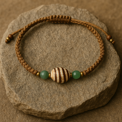 ### KOH PHAYAM | Macrame Shell Bracelet