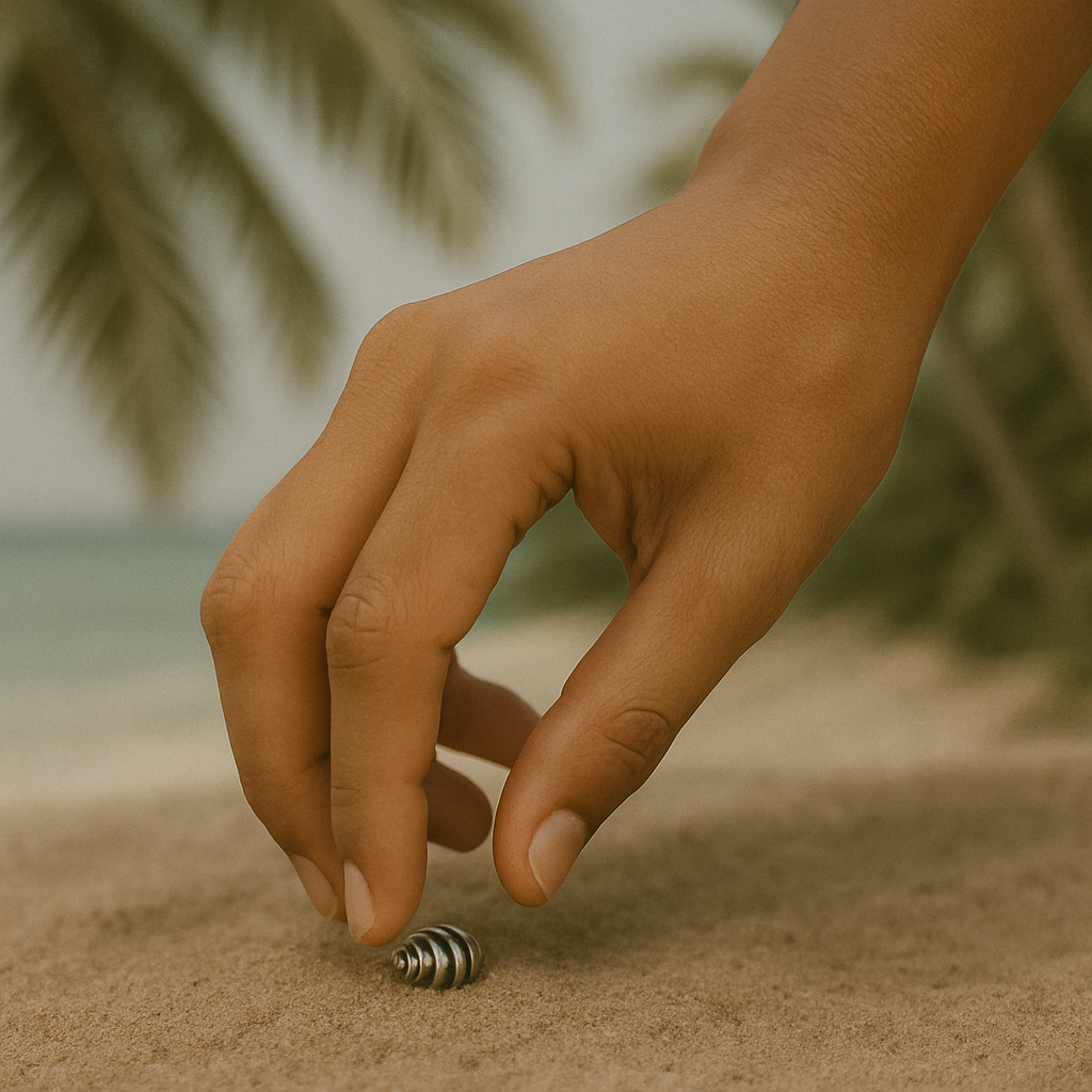 ### KOH PHAYAM | Macrame Shell Bracelet