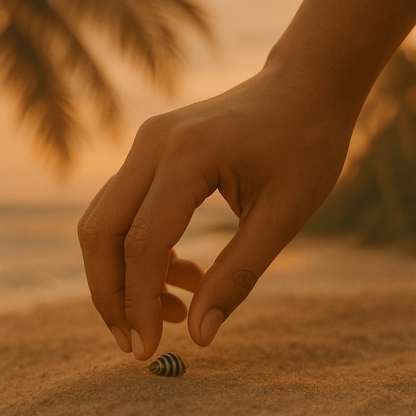 ### KOH PHAYAM | Macrame Shell Bracelet