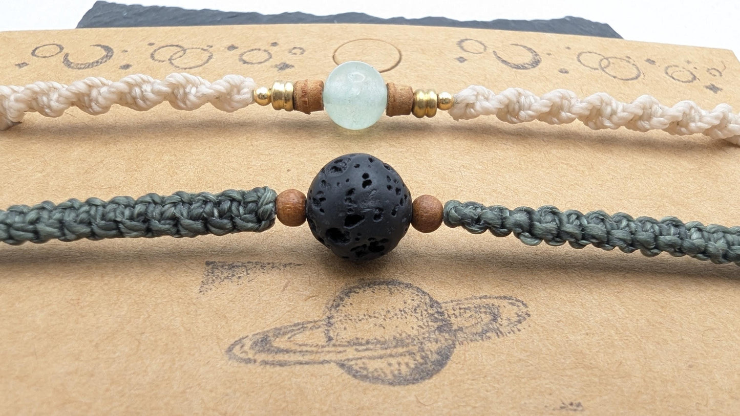 LOVEBIRDS | A Matching Bracelet Set – Lava & Jade V01