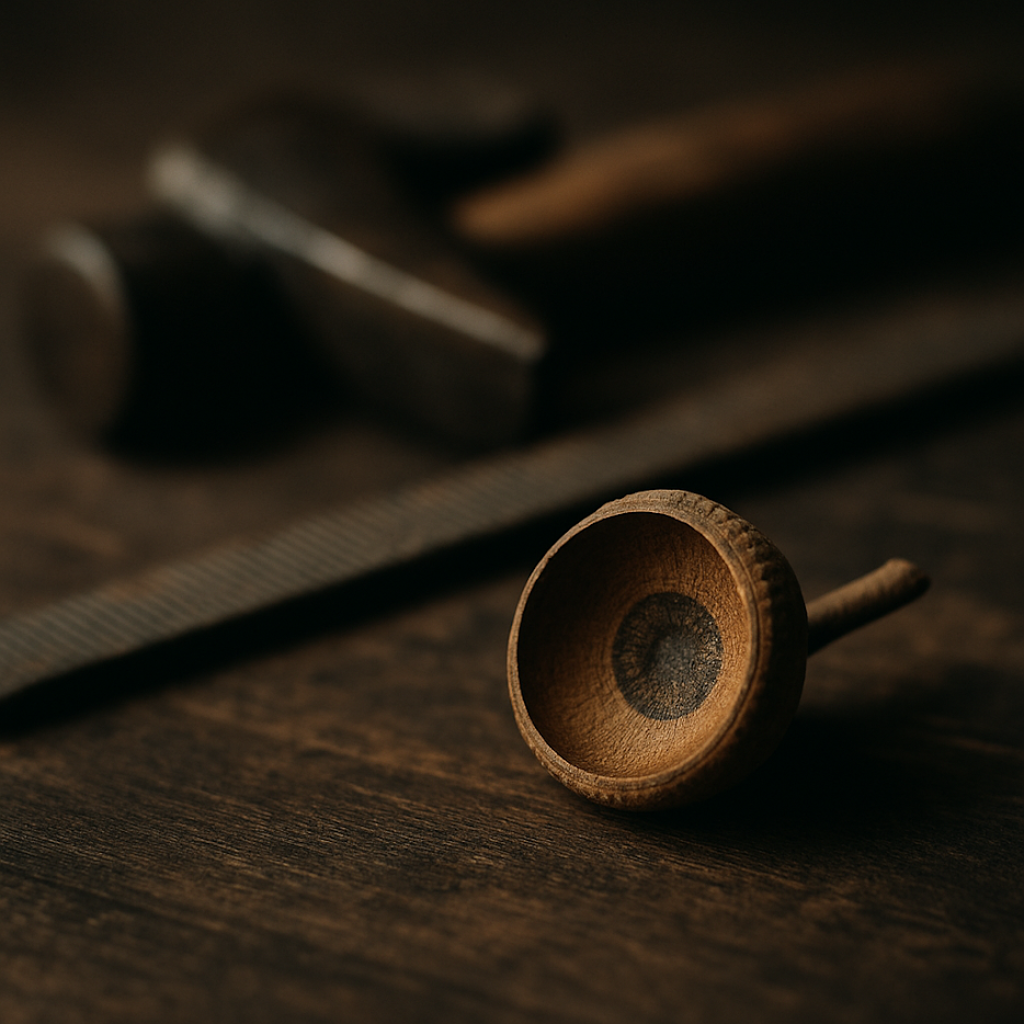 ACORN RING | Acorn Cap Necklace with Lava