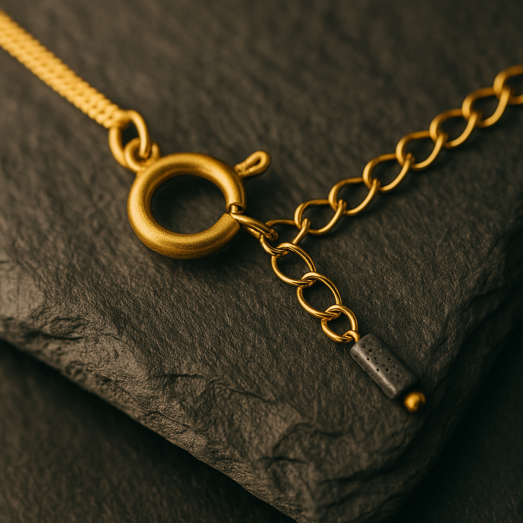 RELIC | Brass Charm & Hematite Necklace